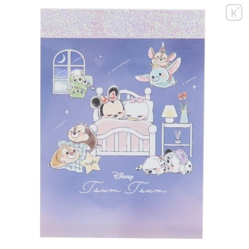 Japan Disney Mini Notepad - Tsum Tsum / Good Dream - 1