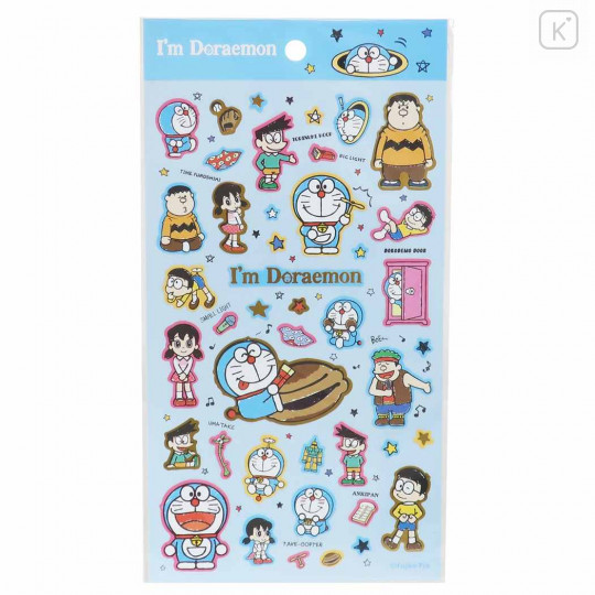 Japan Doraemon Sticker Sheet - I'm Doraemon & Friends - 1