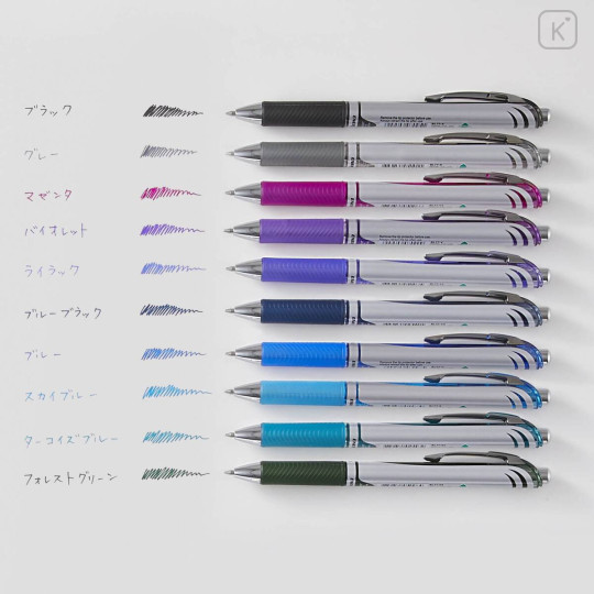Japan Pentel EnerGel Gel Pen Set - 20th Anniversary - 2