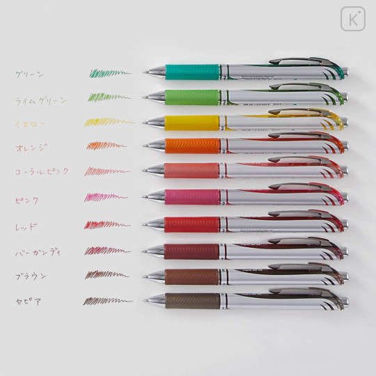 Japan Pentel EnerGel Gel Pen Set - 20th Anniversary - 3