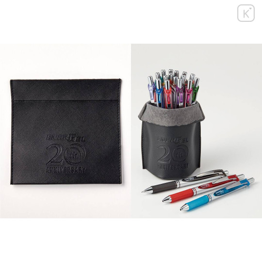 Japan Pentel EnerGel Gel Pen Set - 20th Anniversary - 4