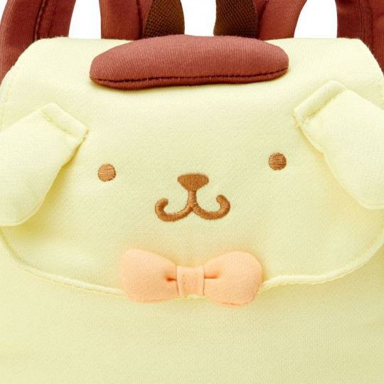 Japan Sanrio Kid Die-cut Backpack - Pompompurin - 4