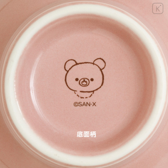 Japan San-X Rilakkuma Bowl - Pink - 3