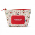 Japan Sanrio Wet Wipe Pocket Pouch - Hello Kitty / Family - 1