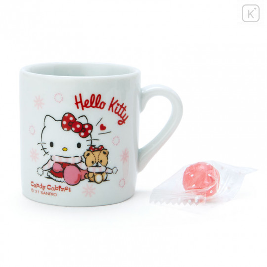 Japan Sanrio Mini Mug & Candy Set - Hello Kitty - 2