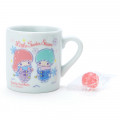 Japan Sanrio Mini Mug & Candy Set - Little Twin Stars - 2