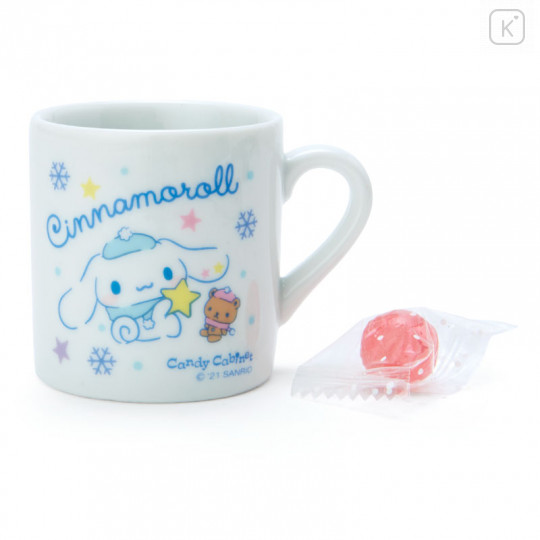 Japan Sanrio Mini Mug & Candy Set - Cinnamoroll - 2