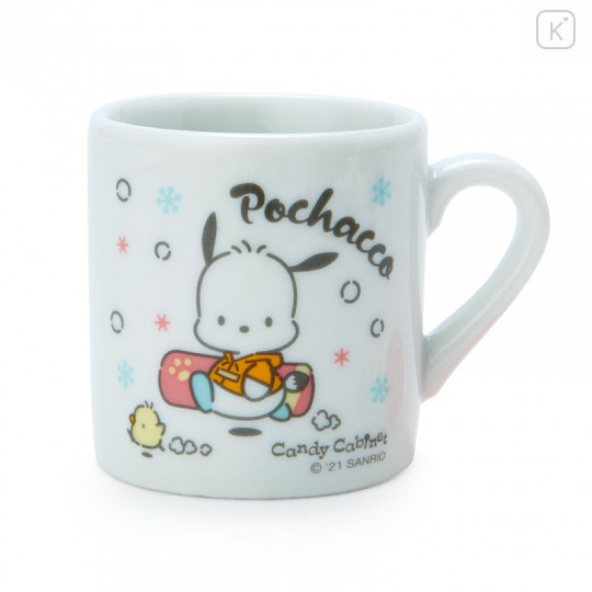 Japan Sanrio Mini Mug & Candy Set - Pochacco - 1