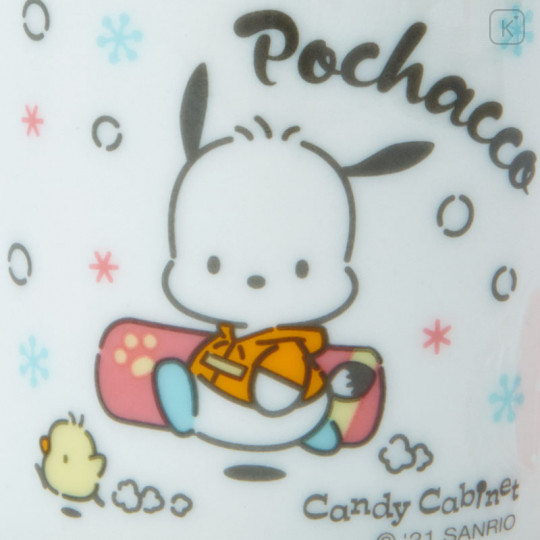 Japan Sanrio Mini Mug & Candy Set - Pochacco - 3