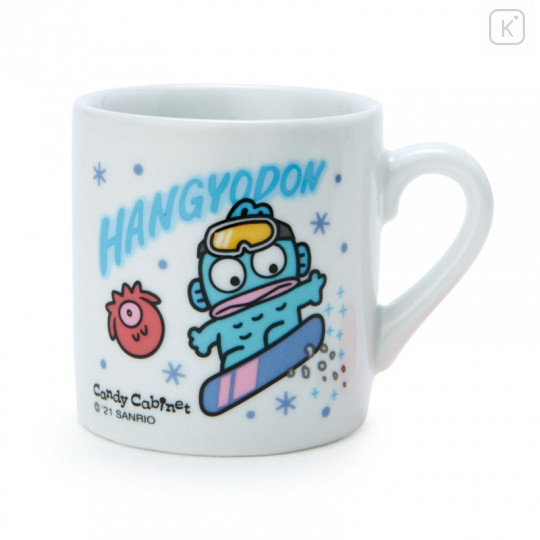 Japan Sanrio Mini Mug & Candy Set - Hangyodon - 1