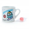 Japan Sanrio Mini Mug & Candy Set - Hangyodon - 2