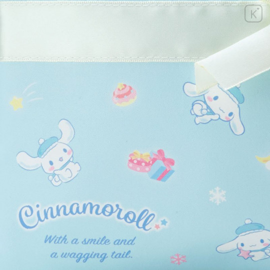 Japan Sanrio Flat Pouch & Confectionery Set - Cinnamoroll - 4