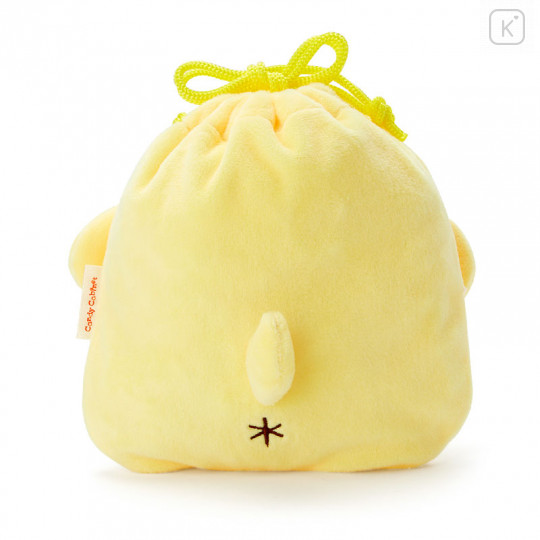 Japan Sanrio Die-cut Drawstring Bag Candy Set - Pompompurin - 2