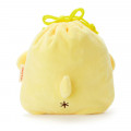 Japan Sanrio Die-cut Drawstring Bag Candy Set - Pompompurin - 2