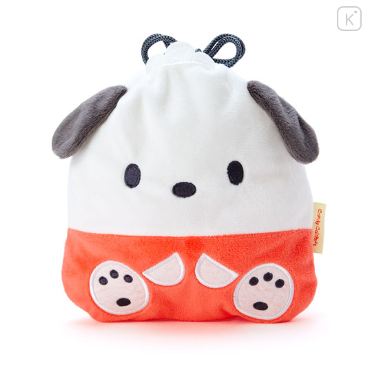 Japan Sanrio Die-cut Drawstring Bag Candy Set - Pochacco - 1