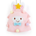 Japan Sanrio Mini Plush Keychain with Candy - Wish Me Mell / Christmas Tree - 4