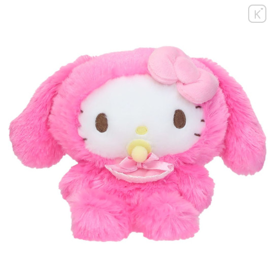 Japan Sanrio Baby Fluffy Plush Toy - Hello Kitty 