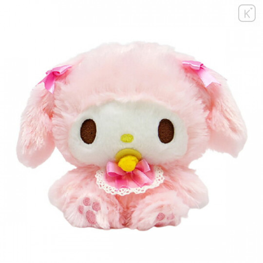 Japan Sanrio Baby Fluffy Plush Toy - My Melody - 1