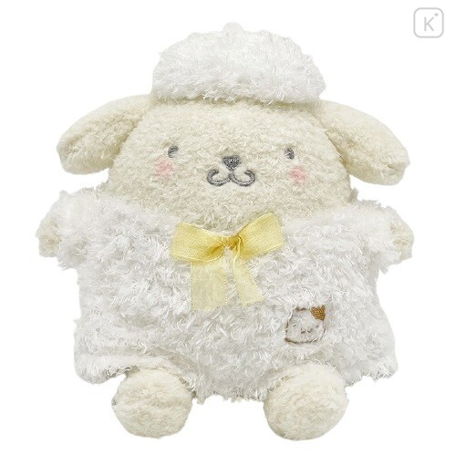 Japan Sanrio Relax Fluffy Plush Toy - Pompompurin - 1