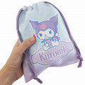 Japan Sanrio Drawstring Bag (S) - Kuromi / Cook - 2