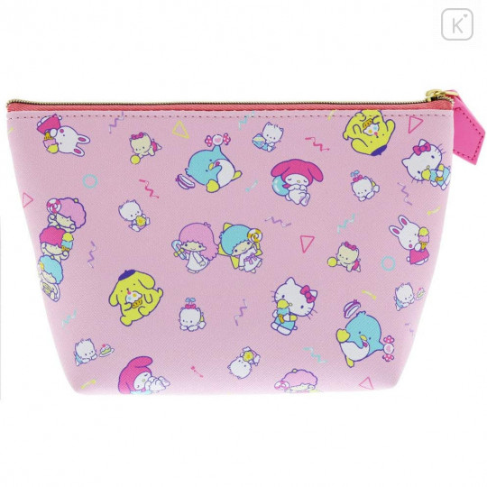 Japan Sanrio Wet Wipe Pocket Pouch - Mix Characters - 2