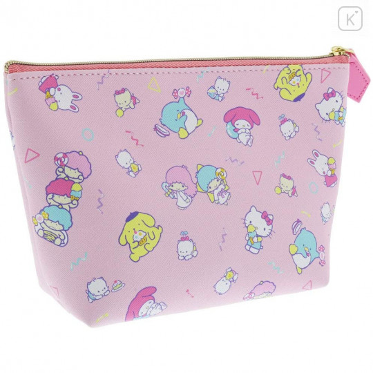 Japan Sanrio Wet Wipe Pocket Pouch - Mix Characters - 4
