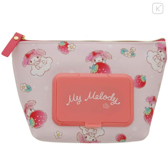 Japan Sanrio Wet Wipe Pocket Pouch - My Melody - 1