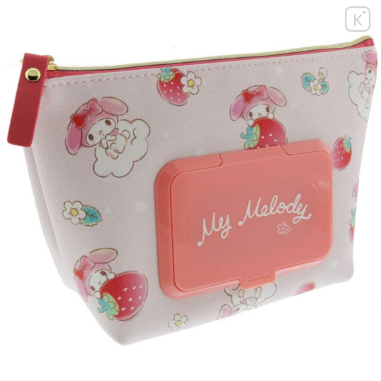 Japan Sanrio Wet Wipe Pocket Pouch - My Melody - 3