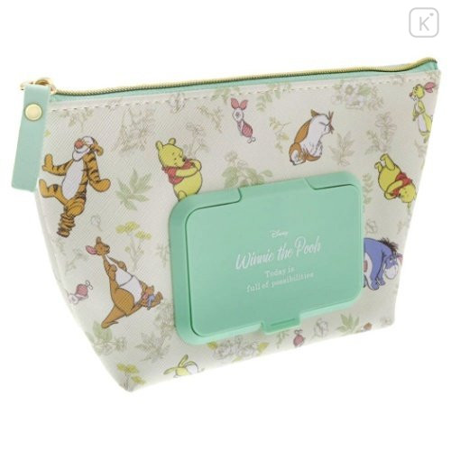 Japan Disney Wet Wipe Pocket Pouch - Winnie The Pooh - 4