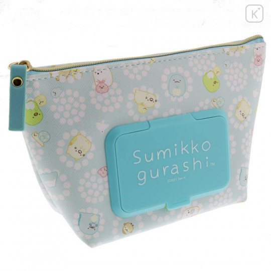 Japan San-X Wet Wipe Pocket Pouch - Sumikko Gurashi B - 3