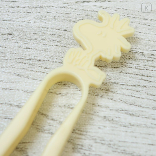 Japan Peanuts Snack Tongs - Woodstock : Yellow - 3