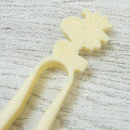 Japan Peanuts Snack Tongs - Woodstock : Yellow - 3