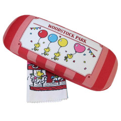 Japan Peanuts Glasses Case with Cloth - Woodstock : Amusement Park