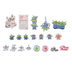 Japan Disney Store Flake Stickers with Case - Aliens