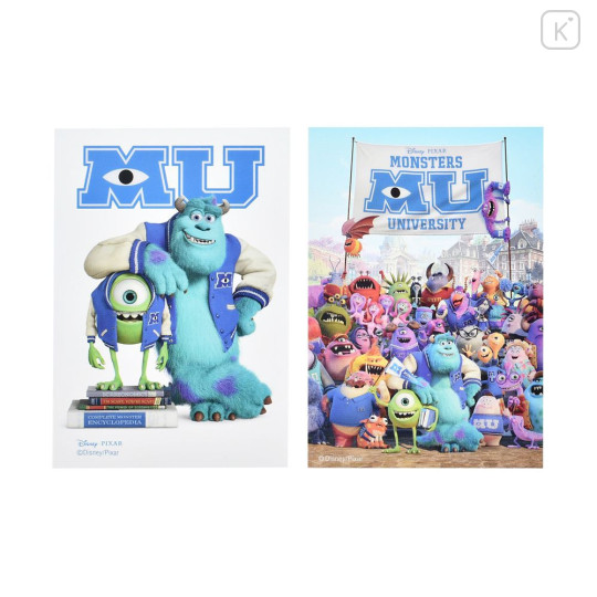 Japan Disney Store Poster Sticker Collection - Monsters University - 2