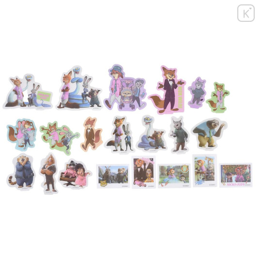 Japan Disney Store Clear Sticker Collection - Zootopia 2 - 2