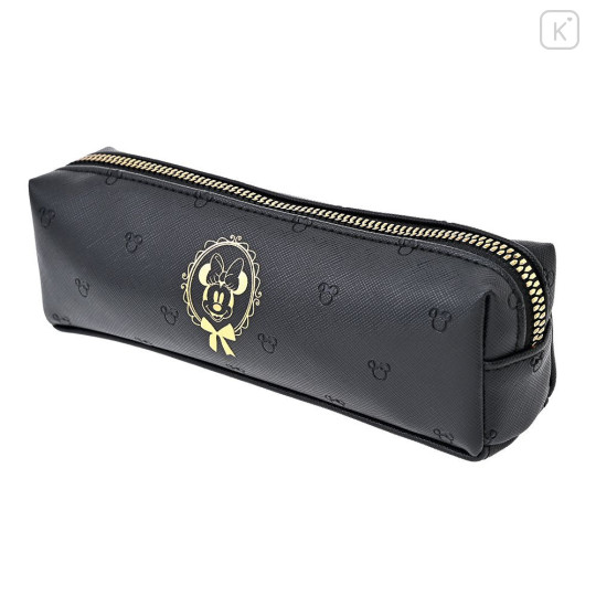 Japan Disney Store Pen Case with Embossed Icon - Minnie - 2