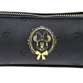 Japan Disney Store Pen Case with Embossed Icon - Minnie - 4