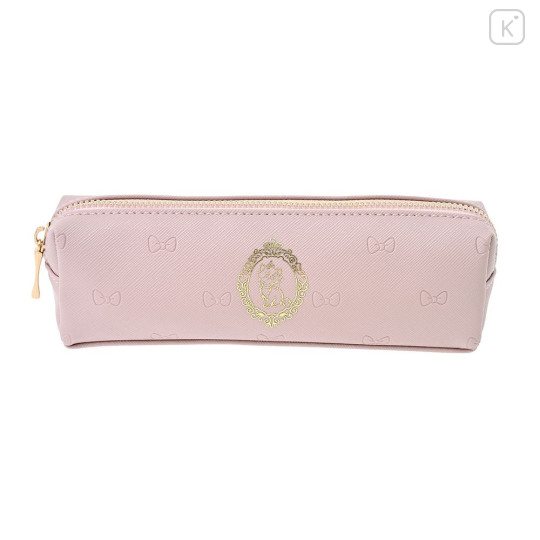 Japan Disney Store Pen Case with Embossed Icon - Marie - 1