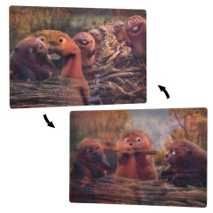 Japan Disney Store Lenticular Postcard - Zootopia Mabel : When I Become a Beaver
