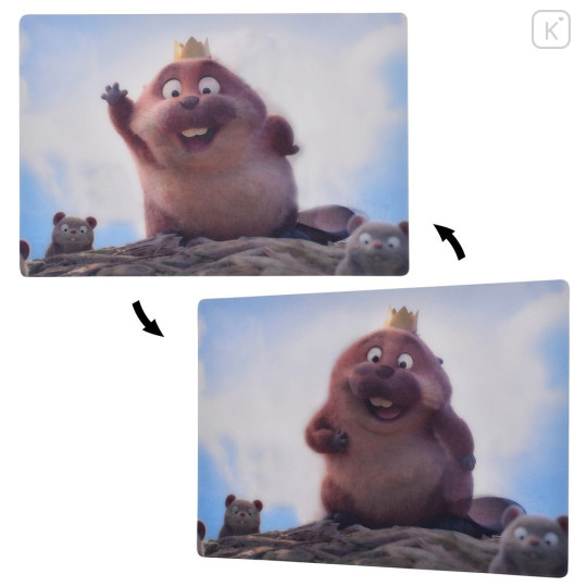 Japan Disney Store Lenticular Postcard - Zootopia King George : When I Become a Beaver - 1