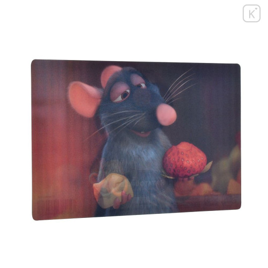 Japan Disney Store Lenticular Postcard - Ratatouille Remy : Strawberries and Cheese - 2