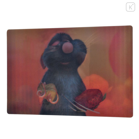 Japan Disney Store Lenticular Postcard - Ratatouille Remy : Strawberries and Cheese - 4