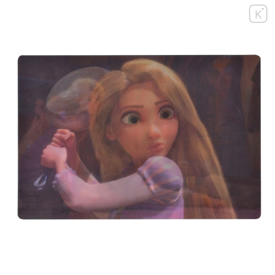 Japan Disney Store Lenticular Postcard - Rapunzel & Flynn Rider : Frying Pan - 2
