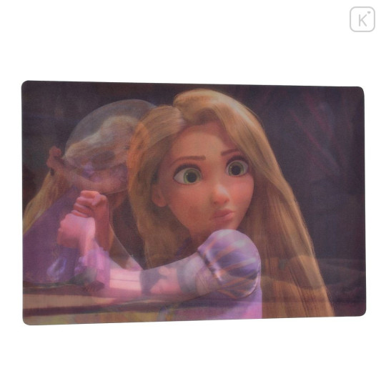 Japan Disney Store Lenticular Postcard - Rapunzel & Flynn Rider : Frying Pan - 3