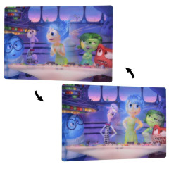 Japan Disney Store Lenticular Postcard - Inside Out : Golden Gate
