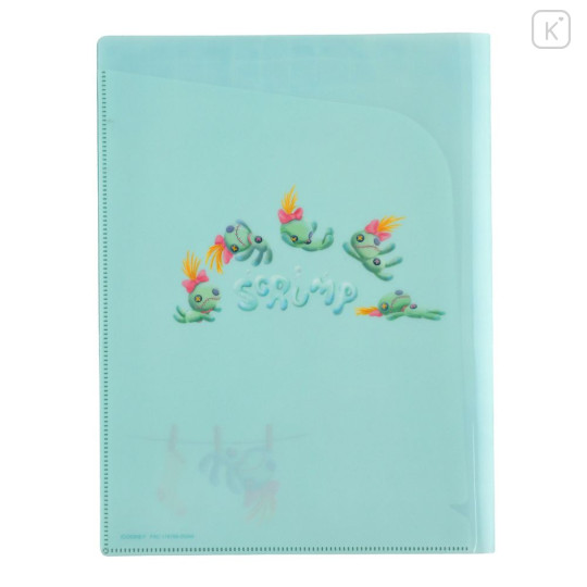 Japan Disney Store 2 Pockets A4 Clear File - Scrump - 2
