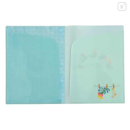 Japan Disney Store 2 Pockets A4 Clear File - Scrump - 3