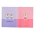 Japan Disney Store 2 Pockets A4 Clear File - Chip & Dale : Hologram - 2