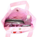 Japan Sanrio Sagara Embroidery Lunch Bag - Hello Kitty : Shortcake Pink - 3
